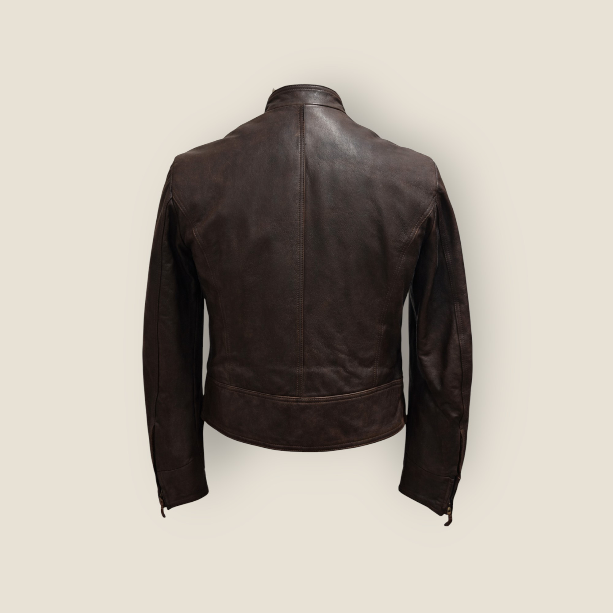 Cazadora de cuero · Armani Jeans - Imagen 2