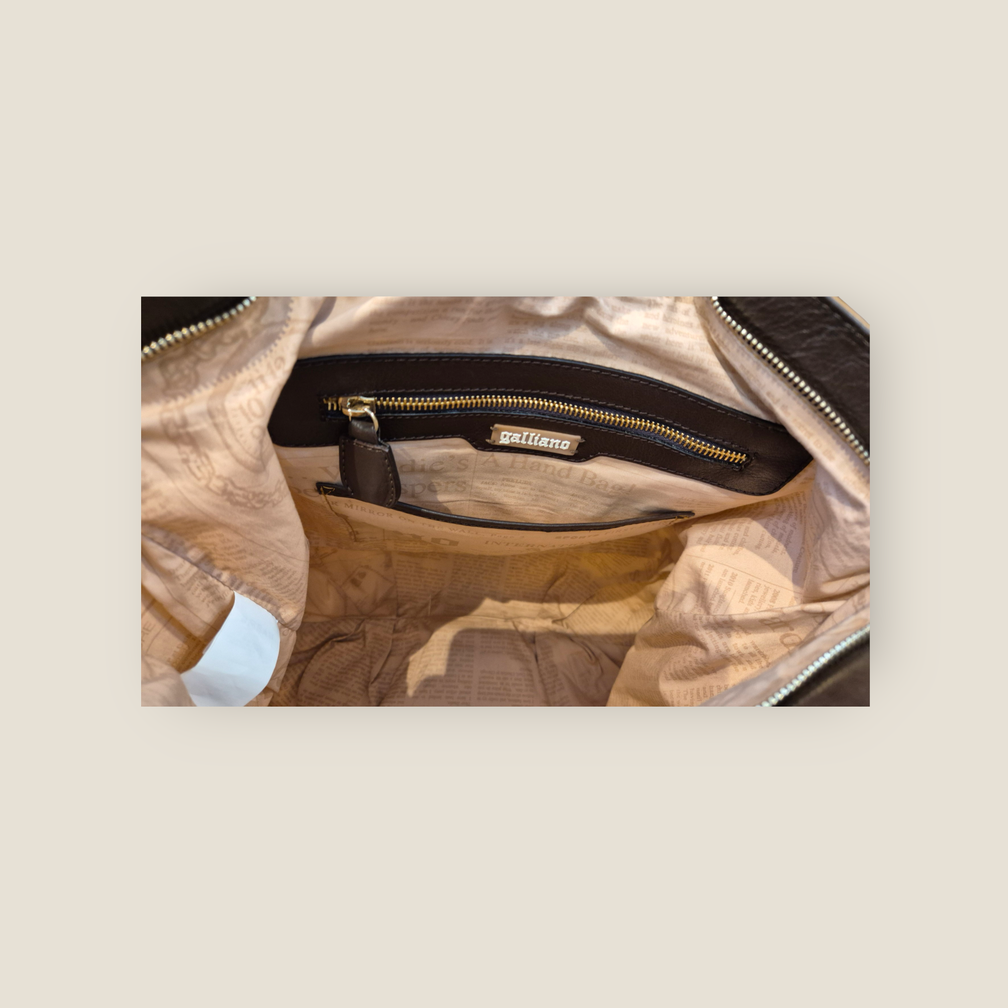 Bolso y pañuelo de seda · Galliano - Imagen 3